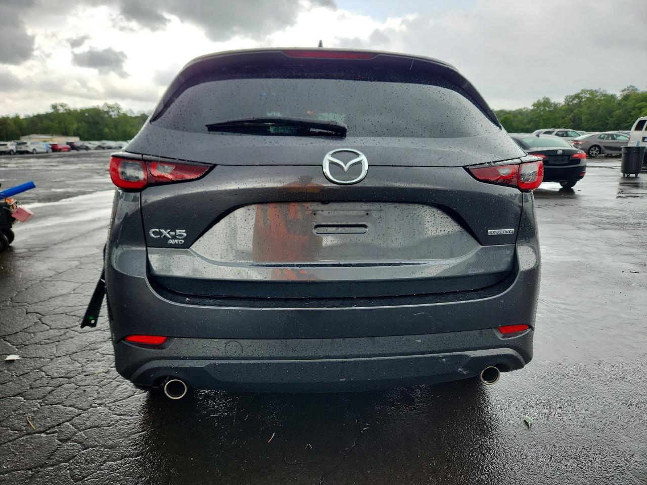 2023 Mazda Cx-5 Premium Серый vin: JM3KFBDM9P0178524