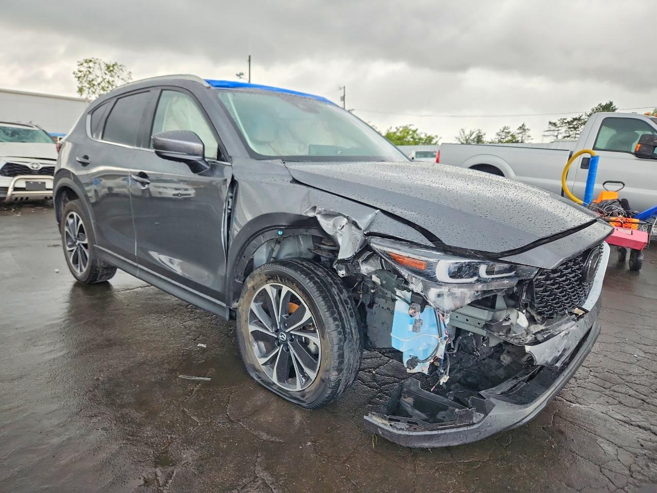 2023 Mazda Cx-5 Premium Серый vin: JM3KFBDM9P0178524
