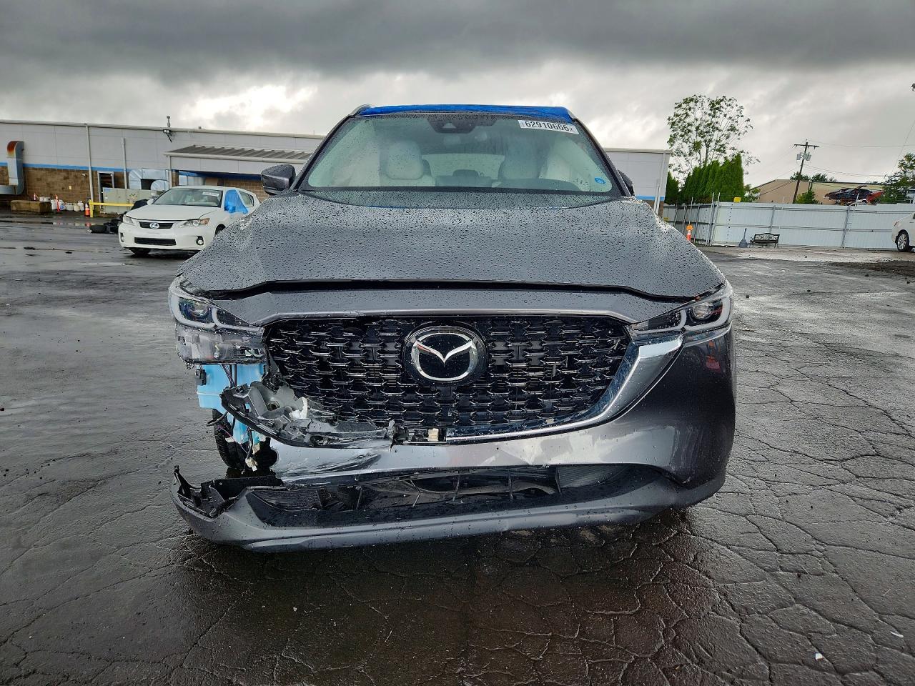 2023 Mazda Cx-5 Premium Серый vin: JM3KFBDM9P0178524