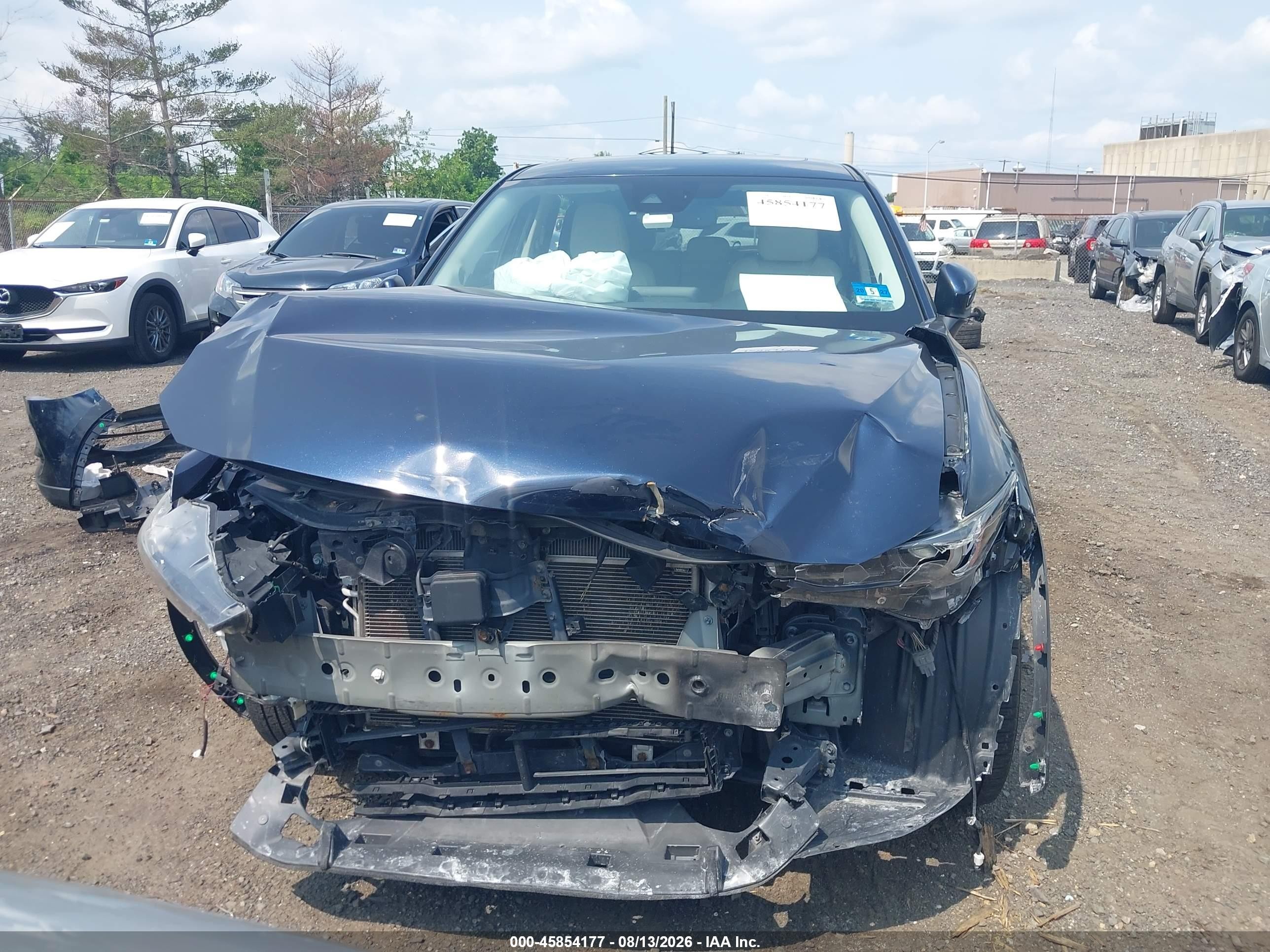 2018 Mazda Cx-5 Grand Touring Blue vin: JM3KFBDMXJ0341351