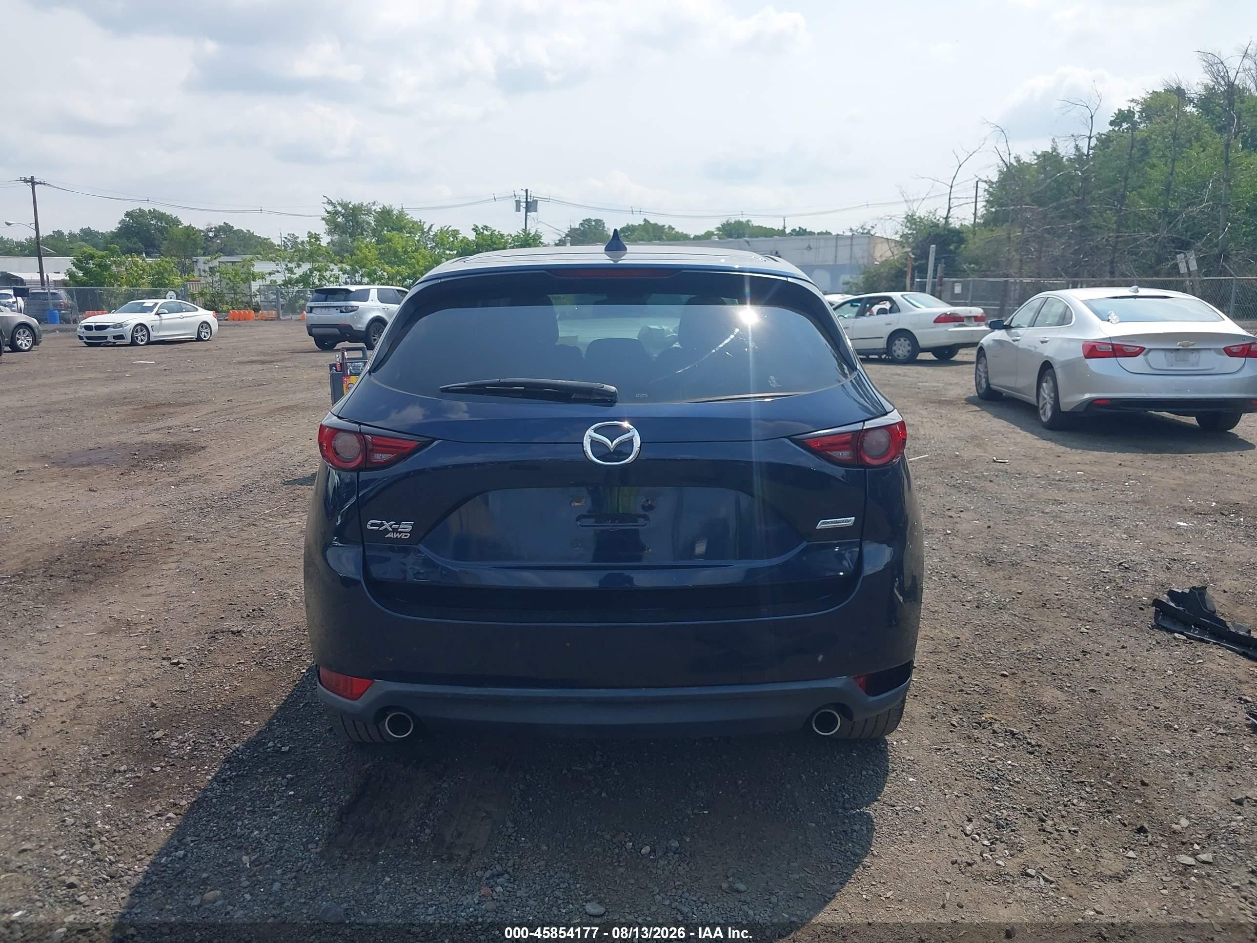 2018 Mazda Cx-5 Grand Touring Blue vin: JM3KFBDMXJ0341351