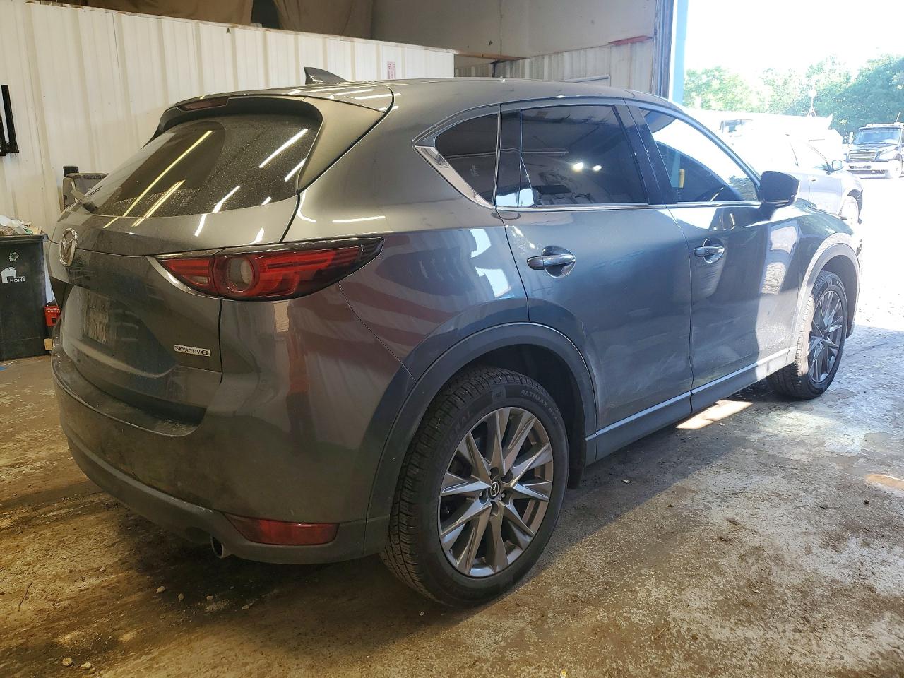 2021 Mazda Cx-5 Grand Touring Gray vin: JM3KFBDMXM0364407