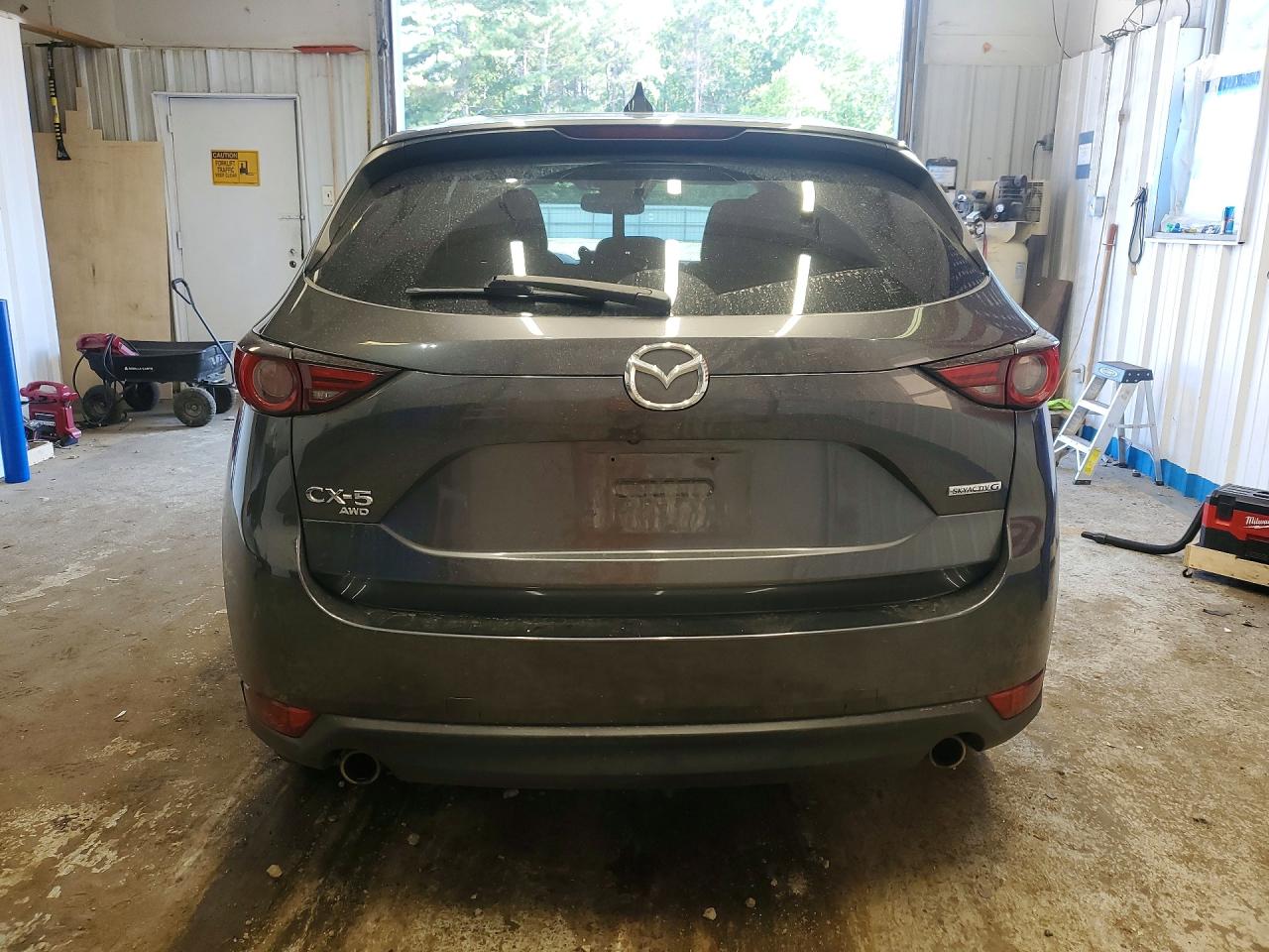 2021 Mazda Cx-5 Grand Touring Gray vin: JM3KFBDMXM0364407