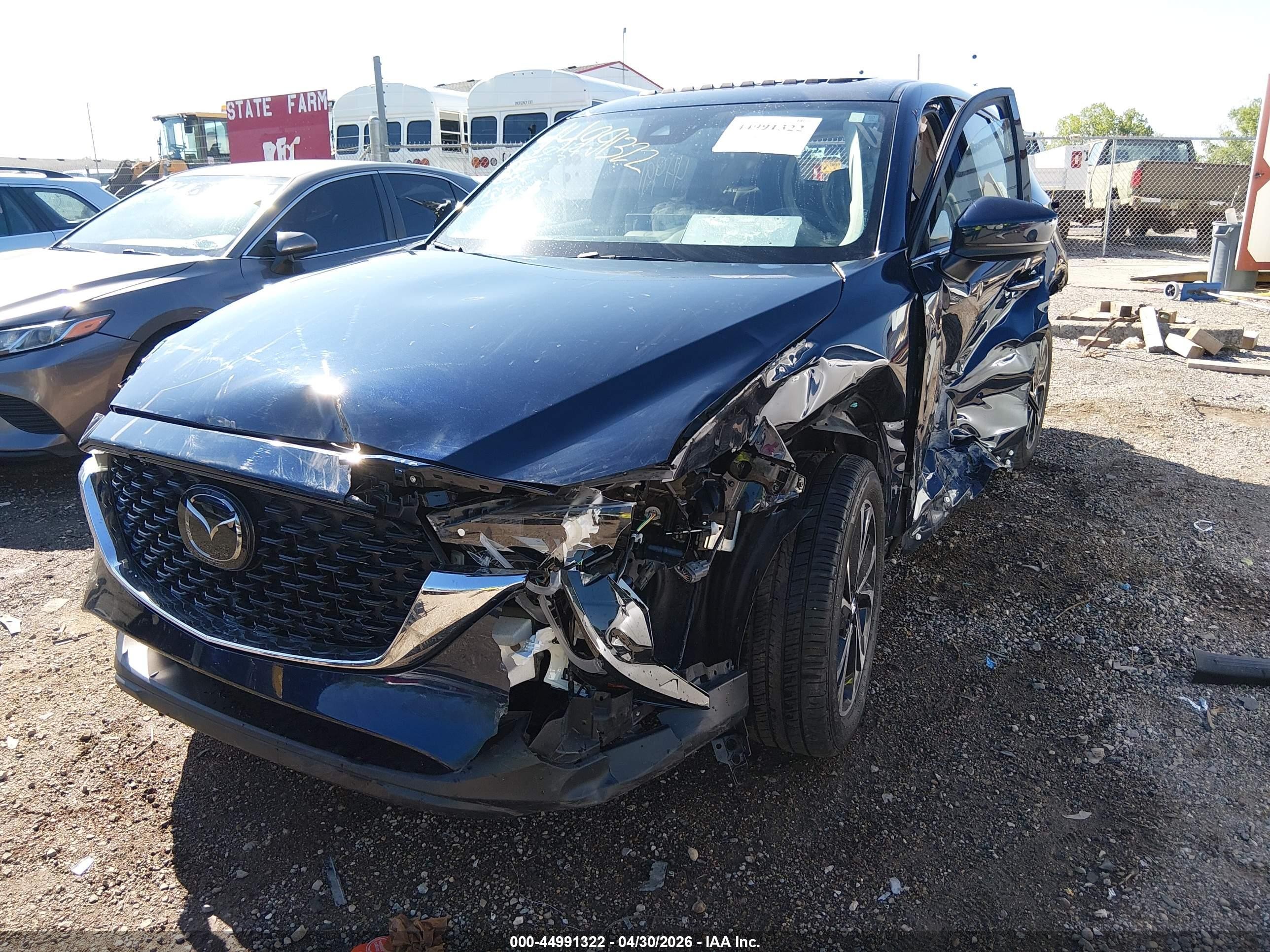 2023 Mazda Cx-5 2.5 S Premium Dark Blue vin: JM3KFBDMXP0135505