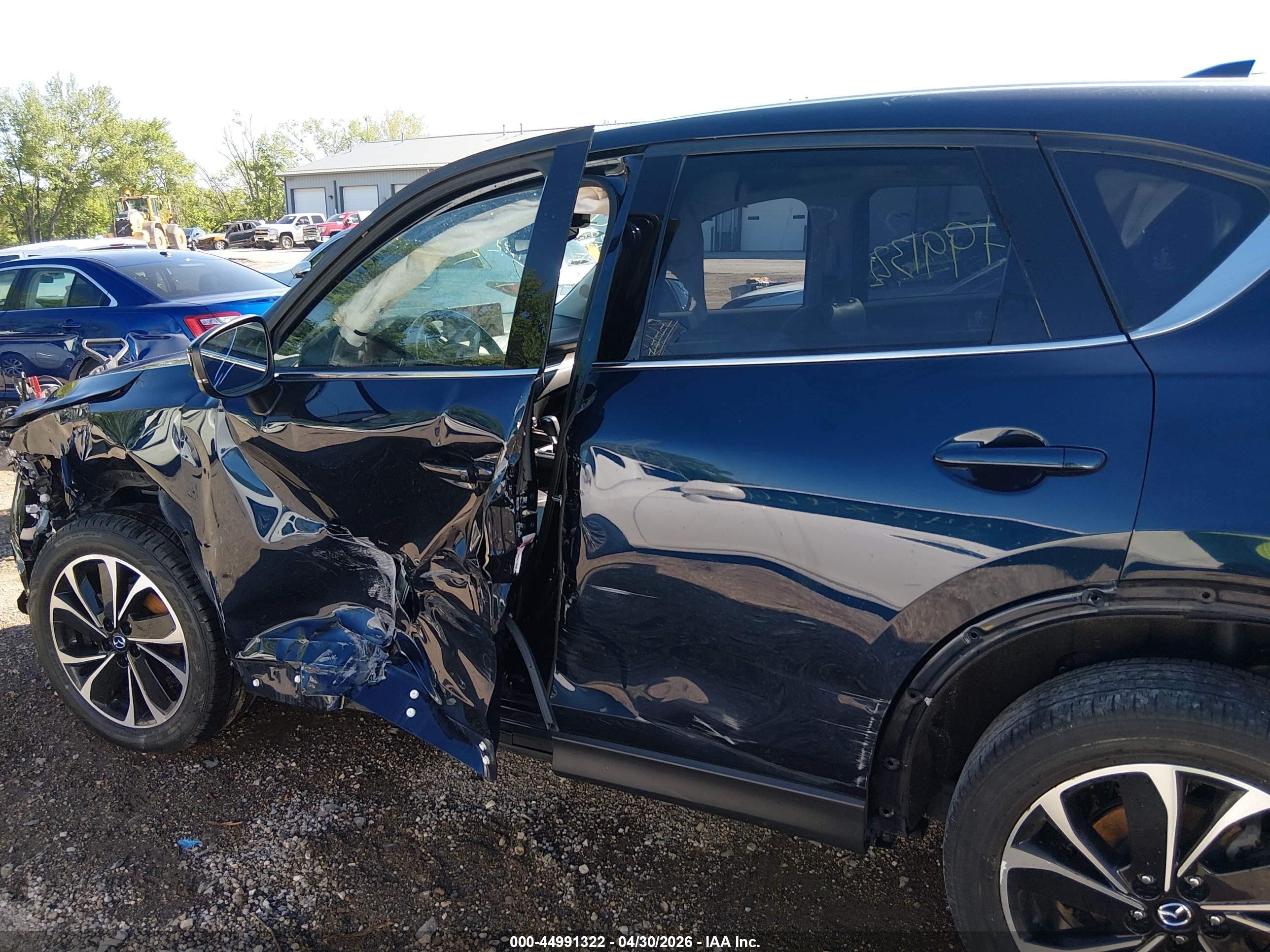 2023 Mazda Cx-5 2.5 S Premium Dark Blue vin: JM3KFBDMXP0135505