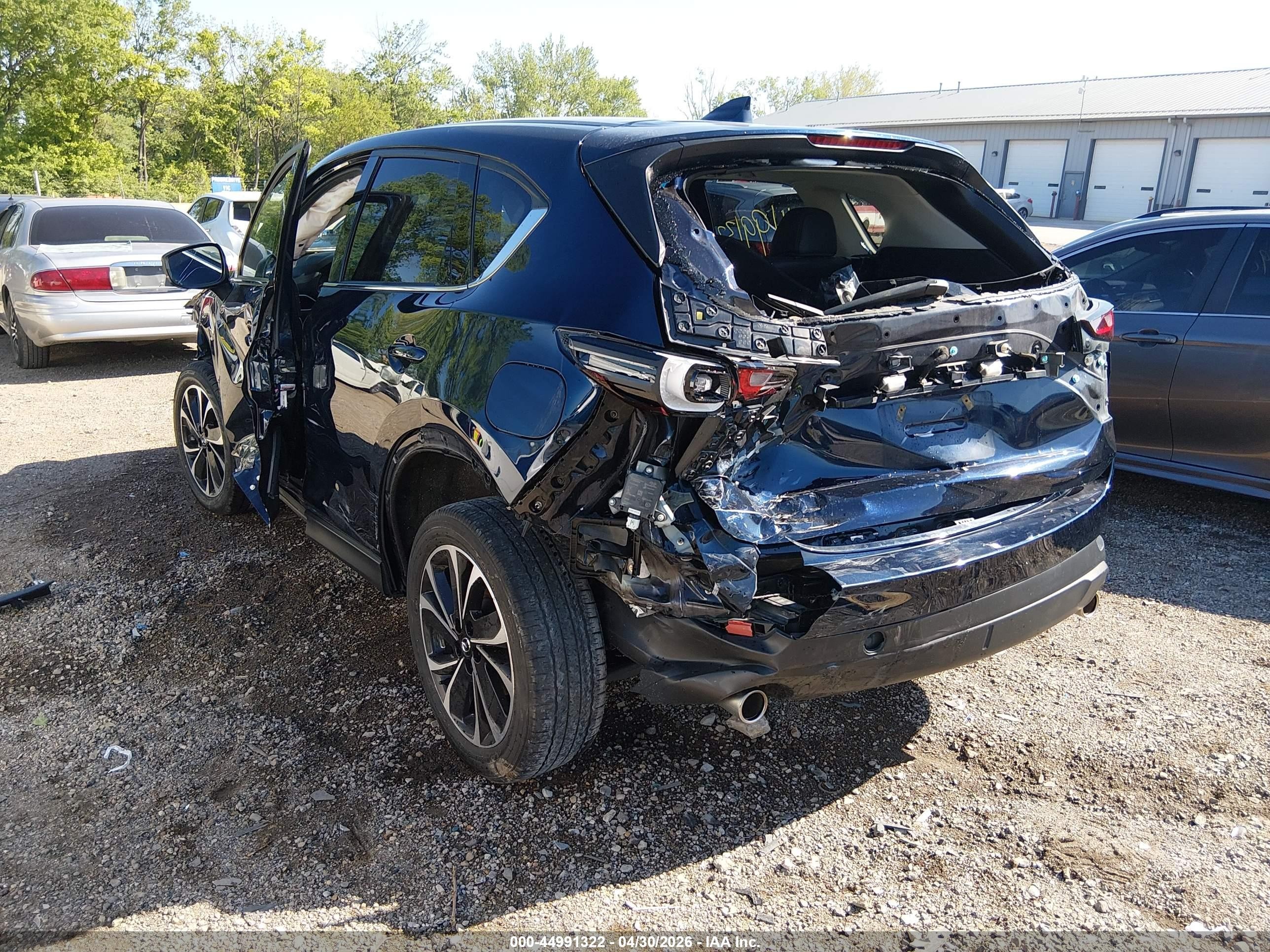 2023 Mazda Cx-5 2.5 S Premium Dark Blue vin: JM3KFBDMXP0135505