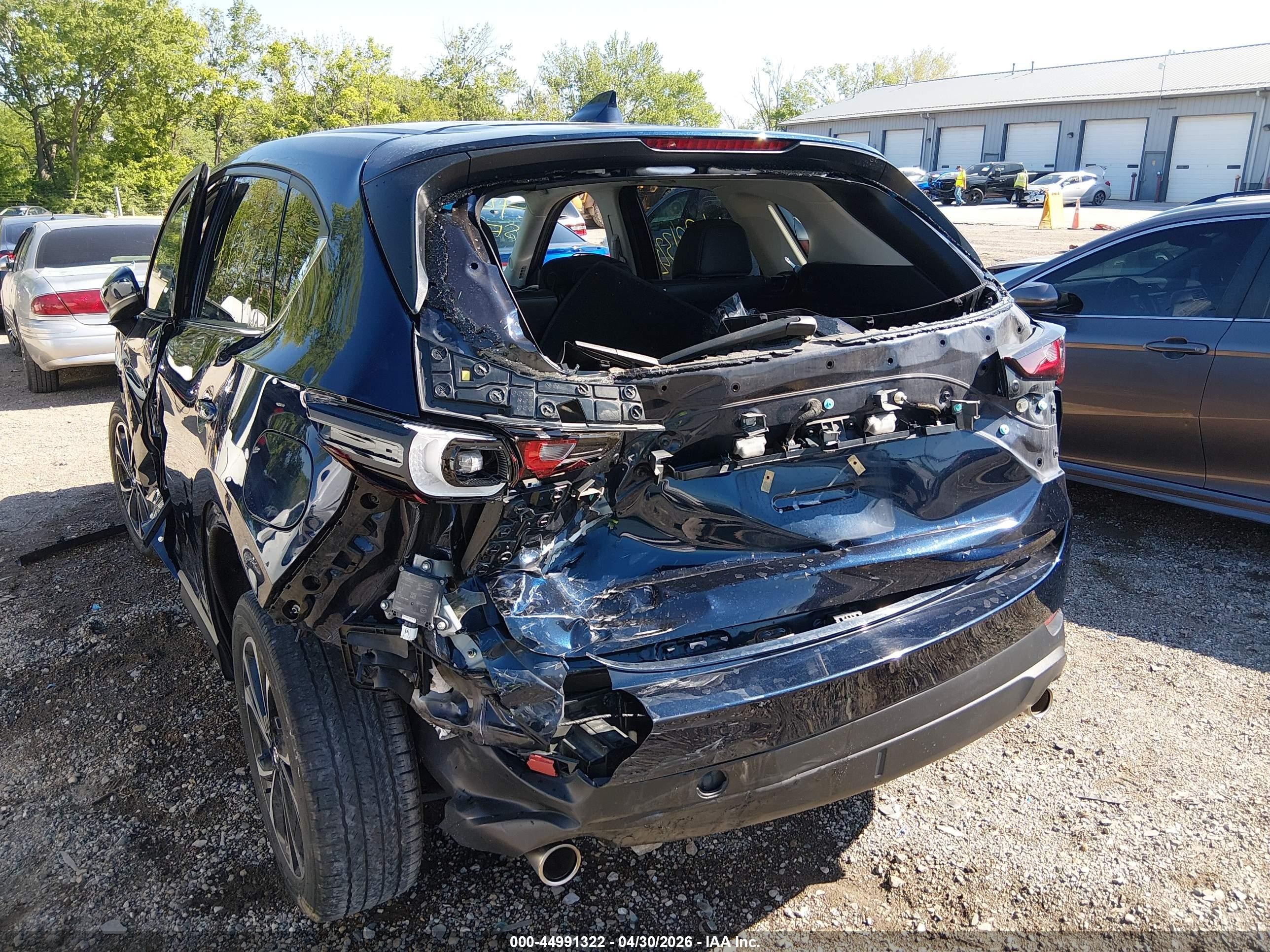 2023 Mazda Cx-5 2.5 S Premium Dark Blue vin: JM3KFBDMXP0135505