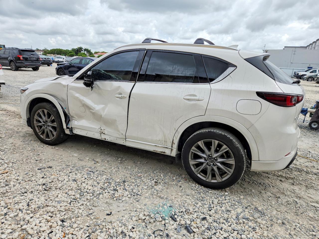2024 Mazda Cx-5 Premium Plus White vin: JM3KFBEL6R0528331