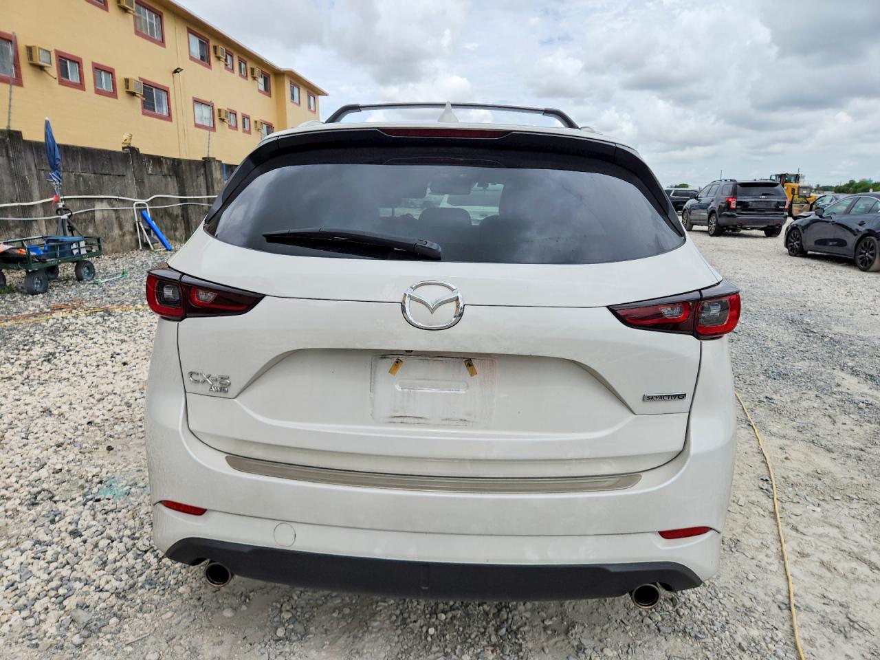 2024 Mazda Cx-5 Premium Plus White vin: JM3KFBEL6R0528331