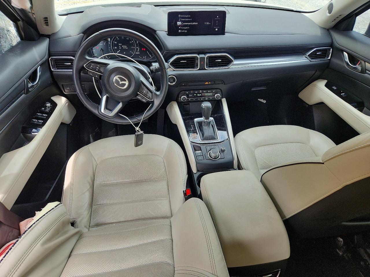 2024 Mazda Cx-5 Premium Plus White vin: JM3KFBEL6R0528331