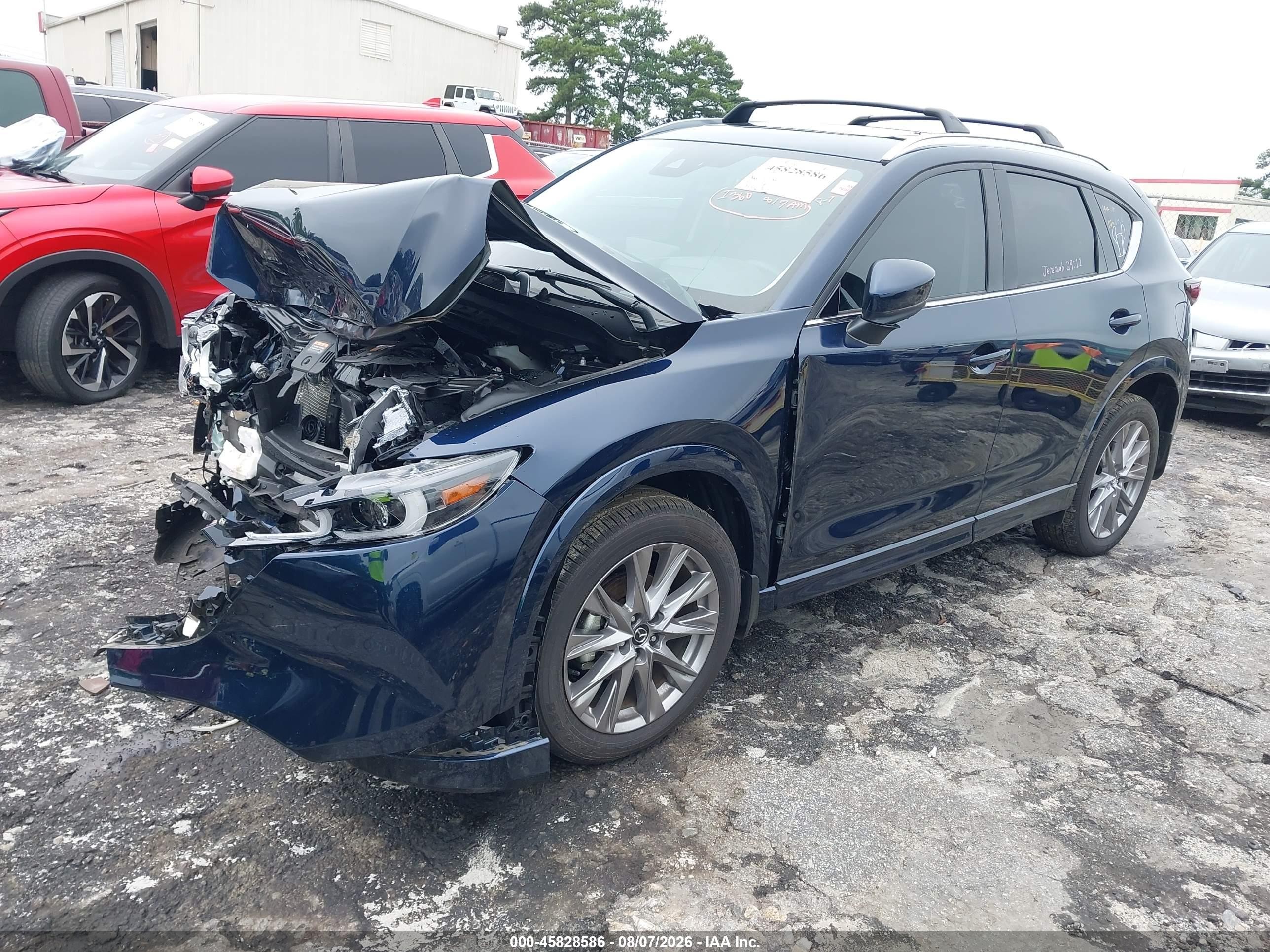 2024 Mazda Cx-5 2.5 S Premium Plus Blue vin: JM3KFBEL9R0472210