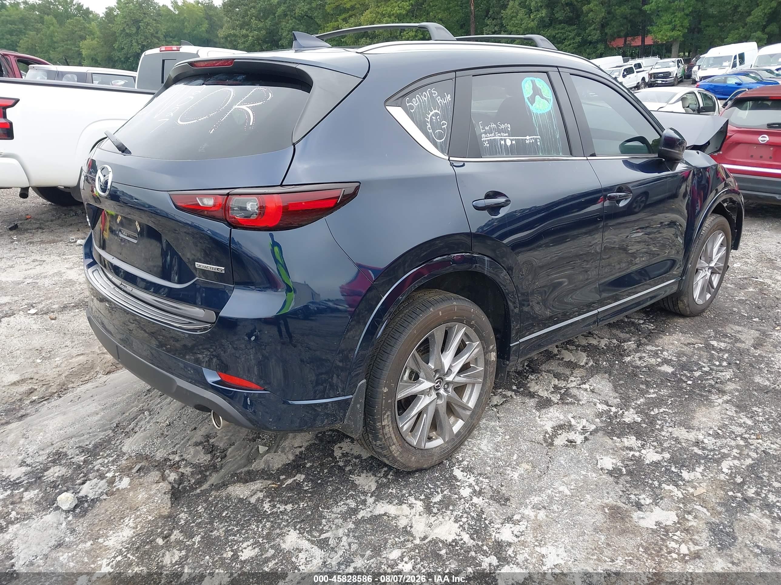 2024 Mazda Cx-5 2.5 S Premium Plus Blue vin: JM3KFBEL9R0472210