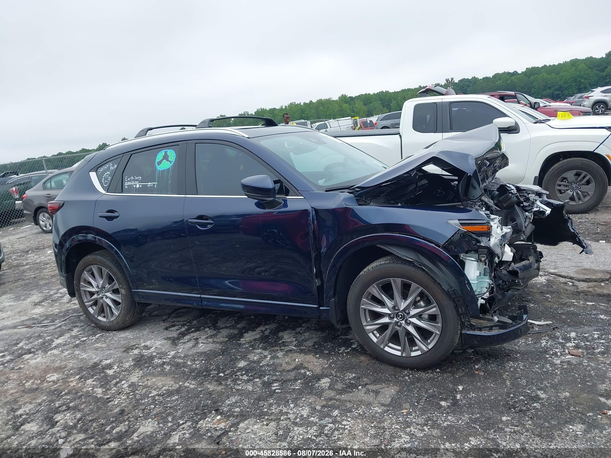 2024 Mazda Cx-5 2.5 S Premium Plus Blue vin: JM3KFBEL9R0472210