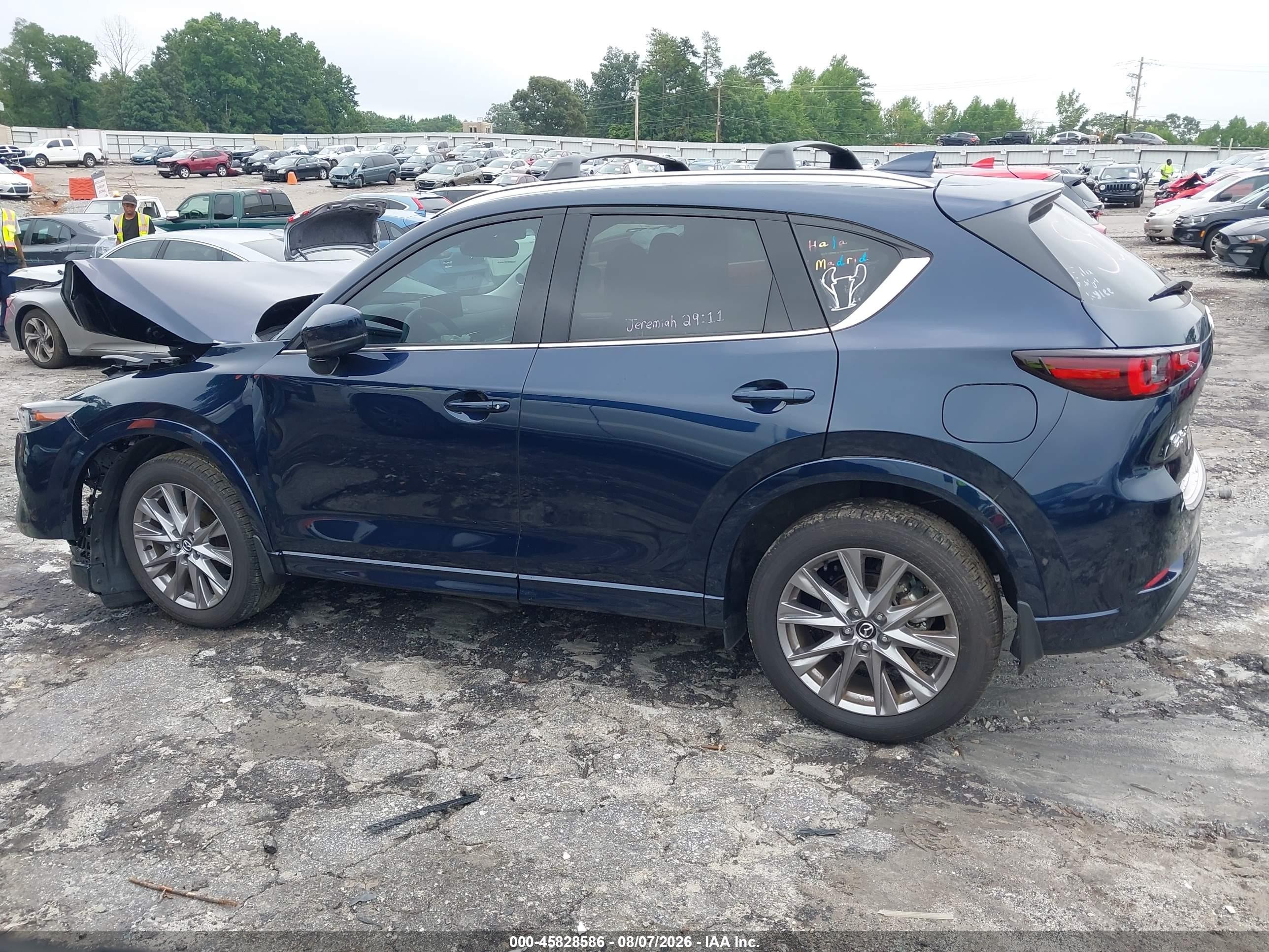 2024 Mazda Cx-5 2.5 S Premium Plus Blue vin: JM3KFBEL9R0472210