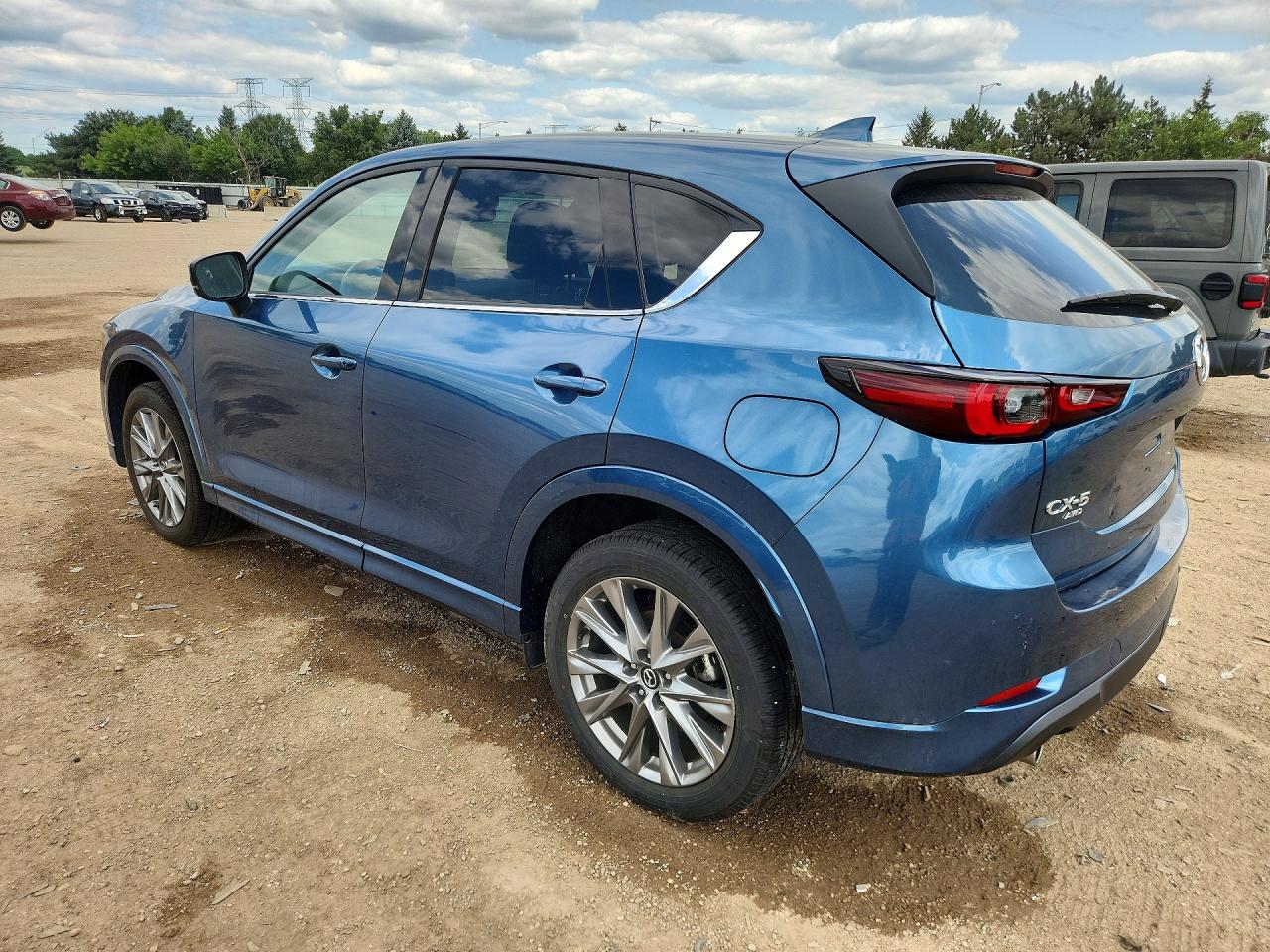 2024 Mazda Cx-5 Premium Plus Blue vin: JM3KFBELXR0432668