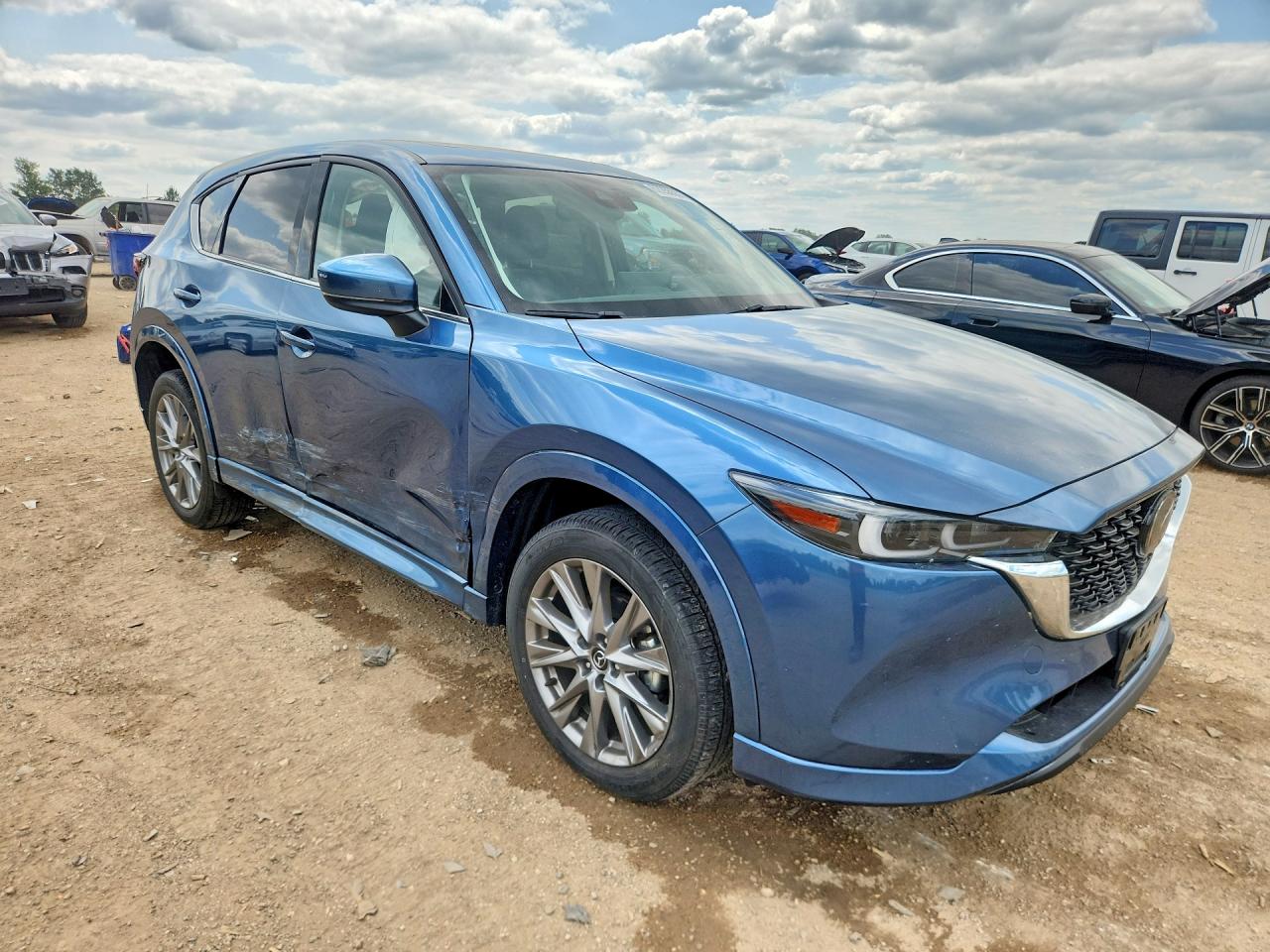 2024 Mazda Cx-5 Premium Plus Blue vin: JM3KFBELXR0432668