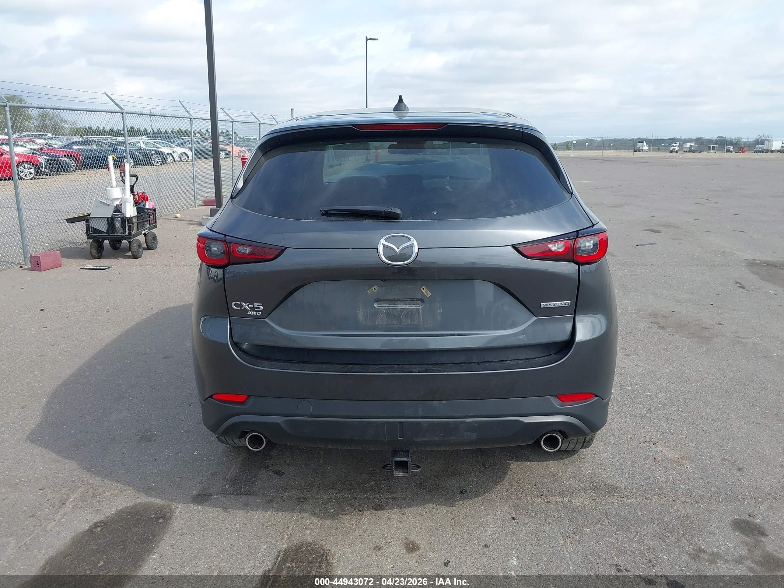 2022 Mazda Cx-5 2.5 S Premium Plus Gray vin: JM3KFBEM0N0574515