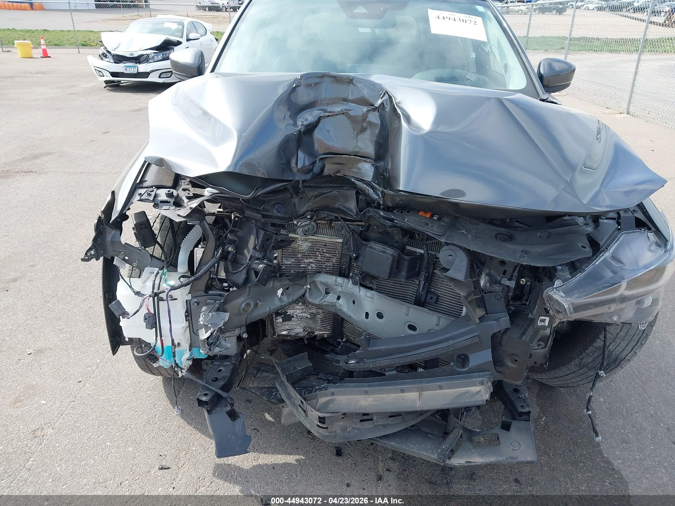 2022 Mazda Cx-5 2.5 S Premium Plus Gray vin: JM3KFBEM0N0574515