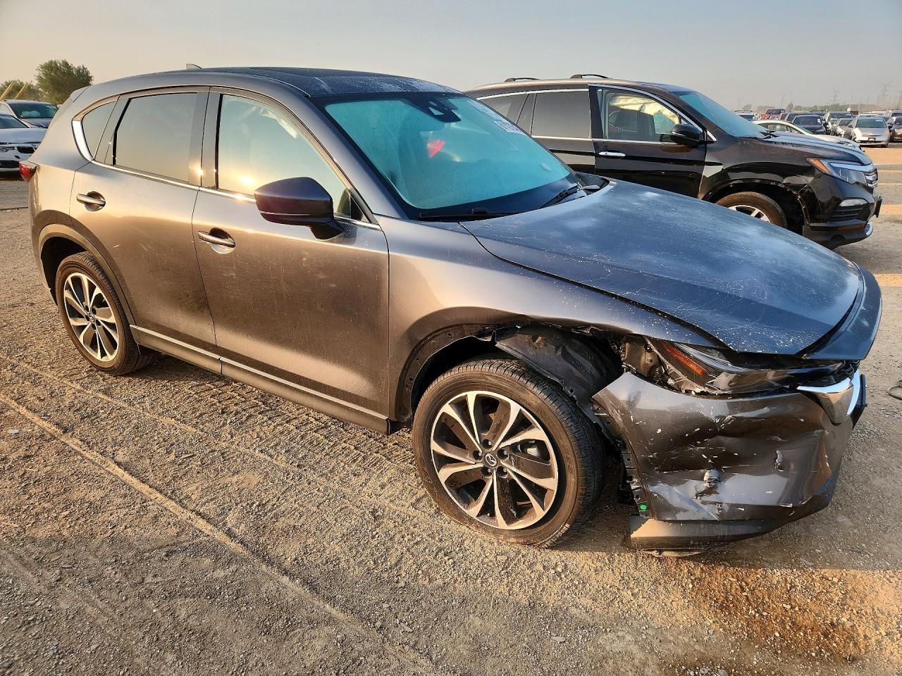 2023 Mazda Cx-5 Premium Plus Серый vin: JM3KFBEM0P0237796