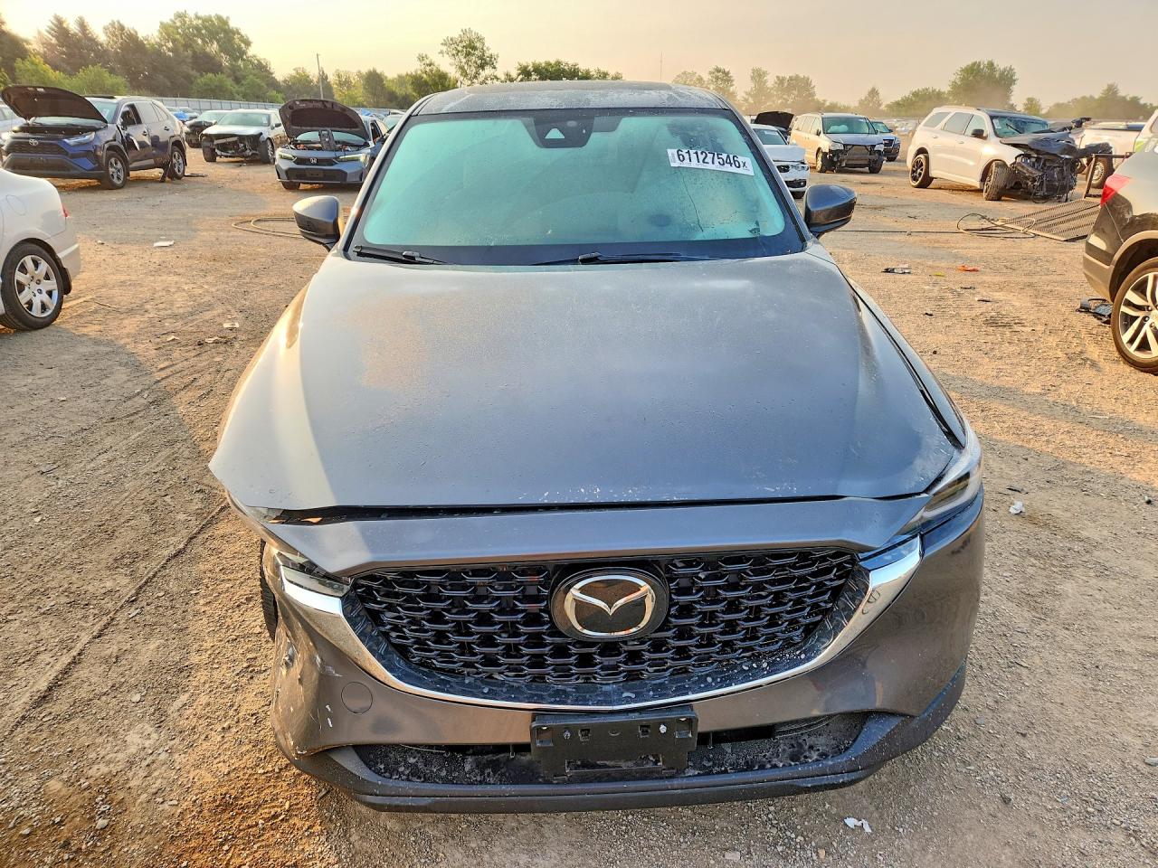 2023 Mazda Cx-5 Premium Plus Серый vin: JM3KFBEM0P0237796