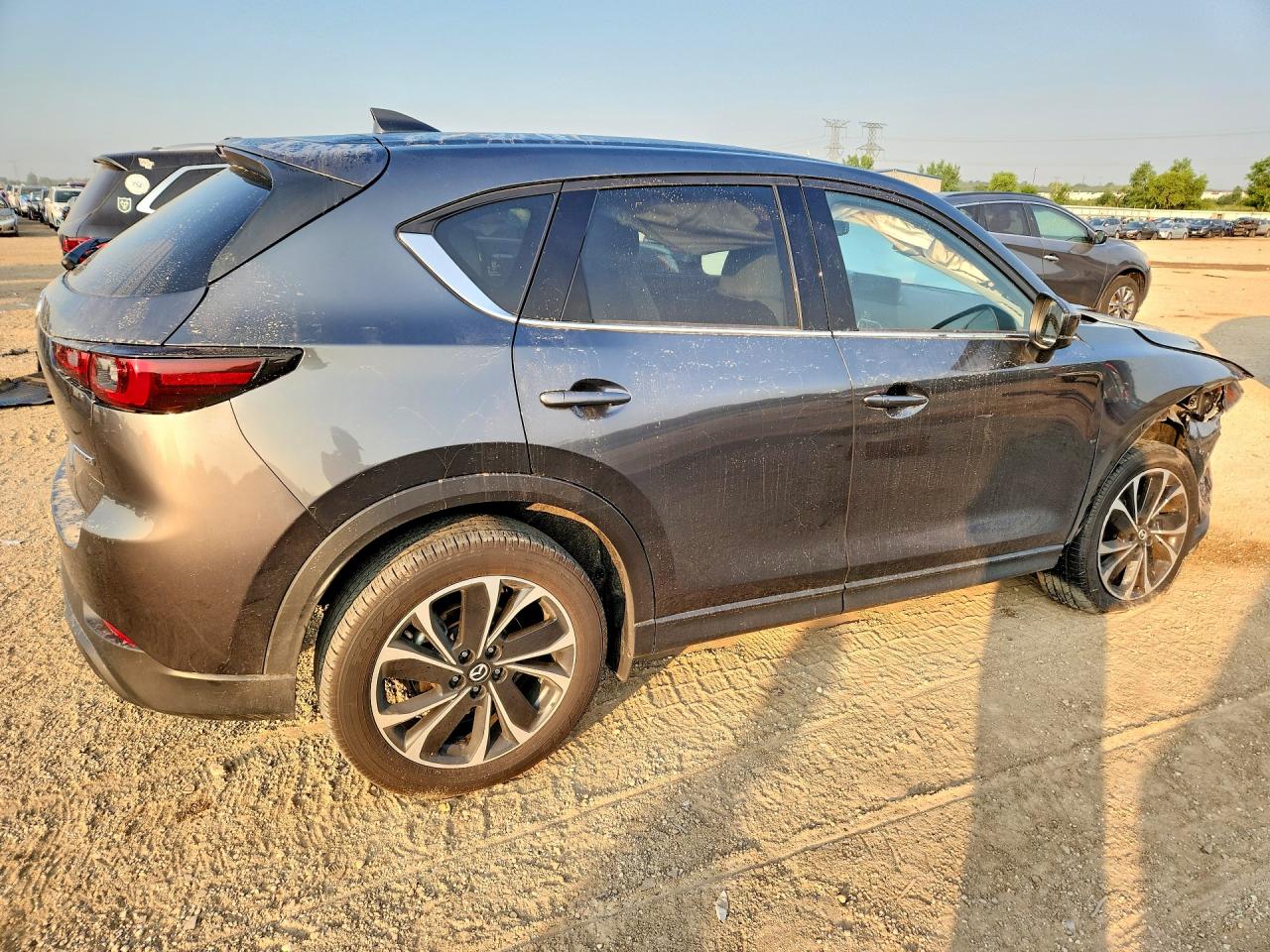 2023 Mazda Cx-5 Premium Plus Серый vin: JM3KFBEM0P0237796