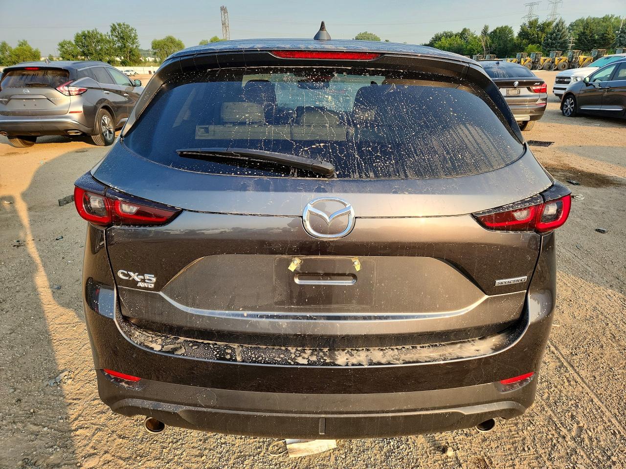 2023 Mazda Cx-5 Premium Plus Серый vin: JM3KFBEM0P0237796