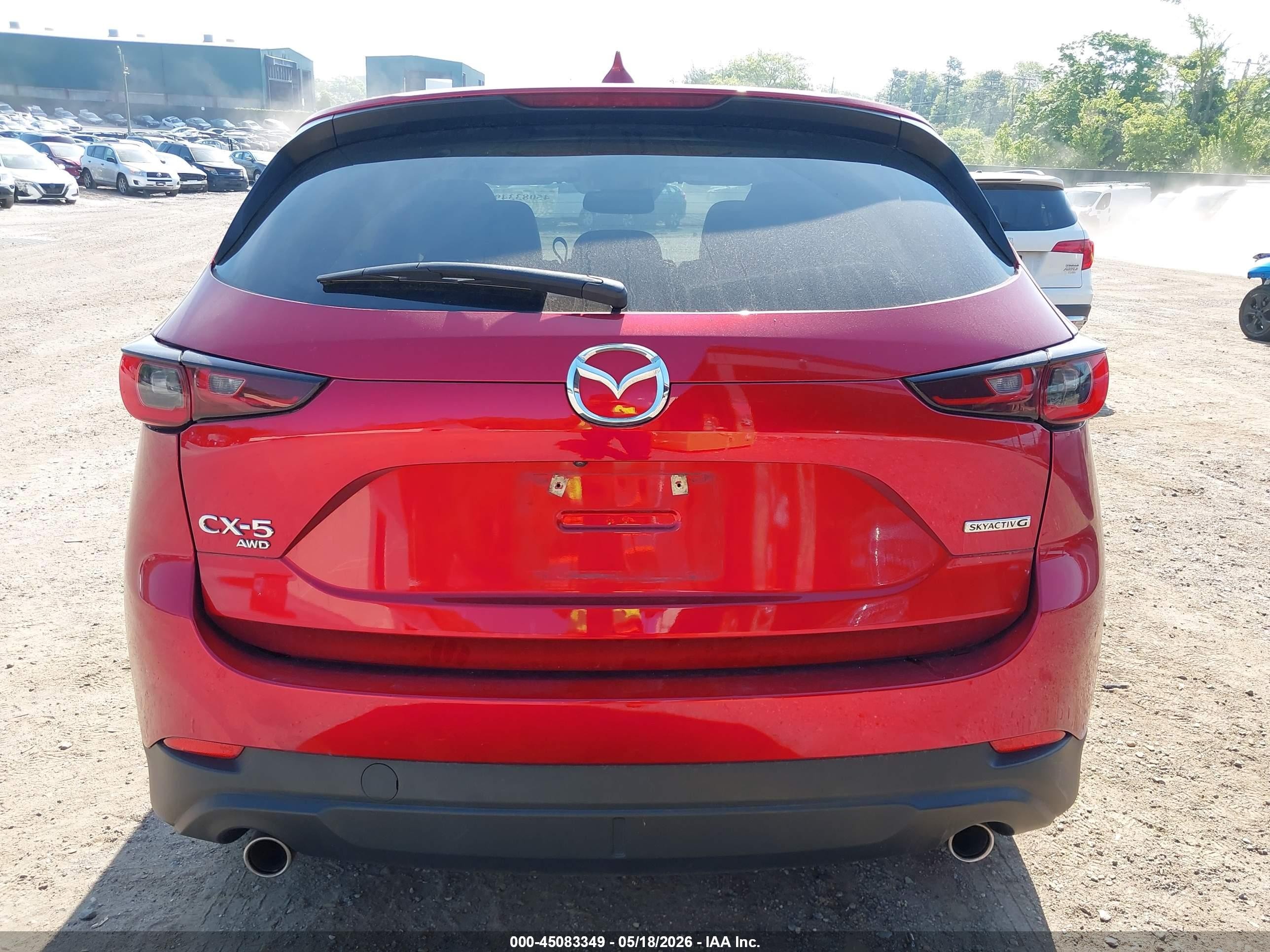 2023 Mazda Cx-5 2.5 S Premium Plus Red vin: JM3KFBEM4P0226011