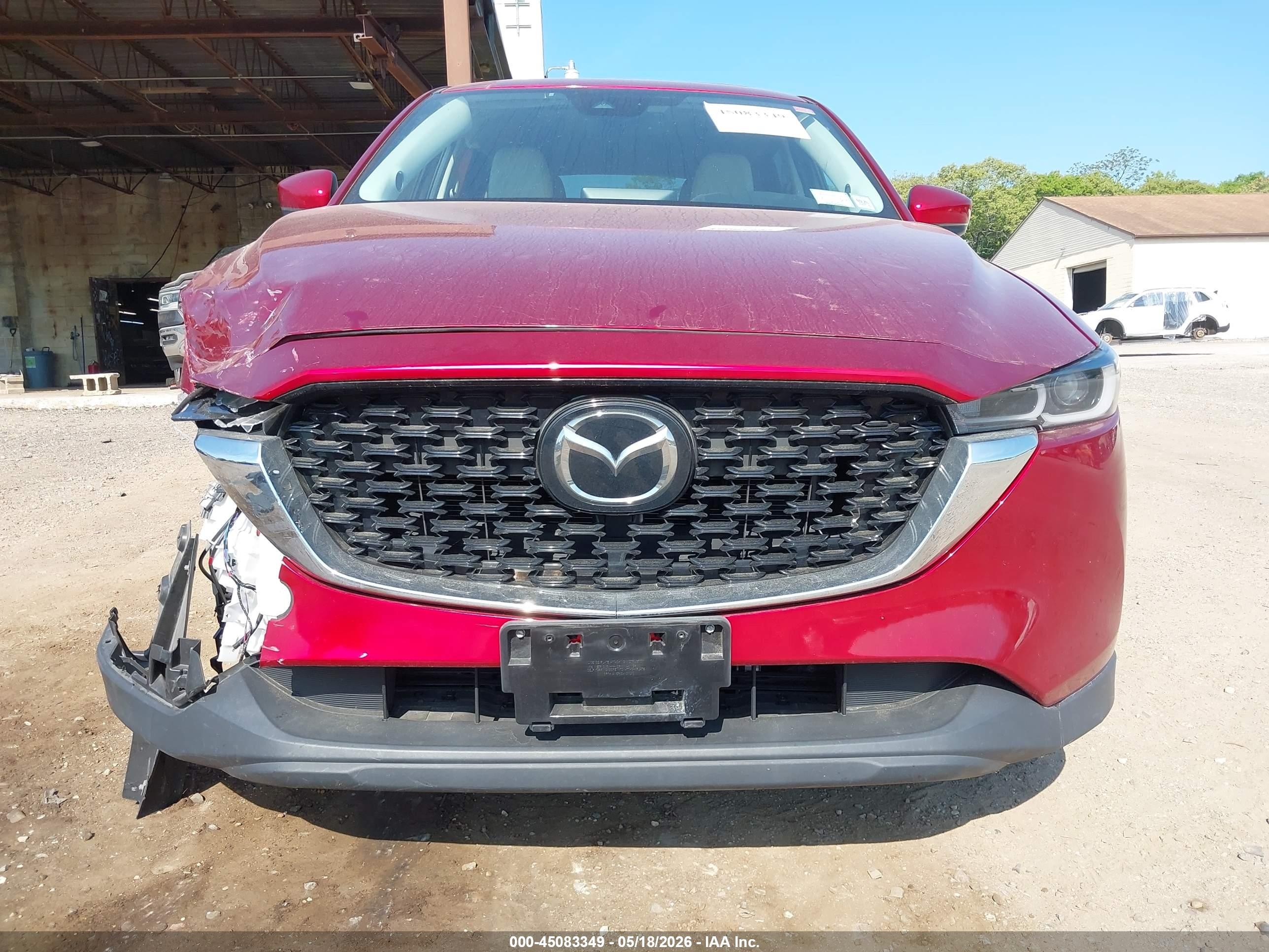 2023 Mazda Cx-5 2.5 S Premium Plus Red vin: JM3KFBEM4P0226011