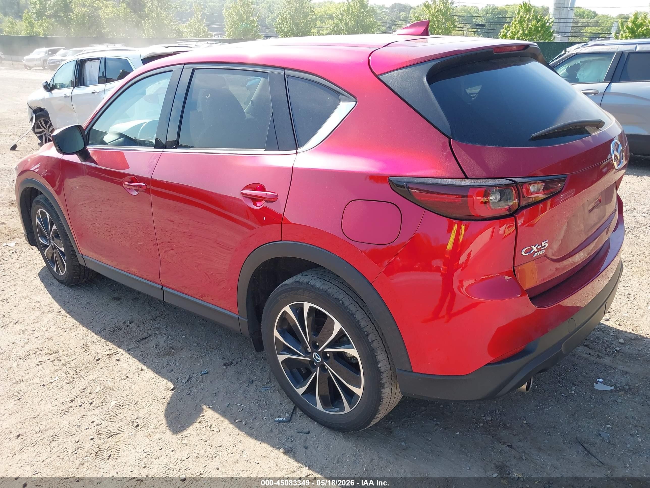 2023 Mazda Cx-5 2.5 S Premium Plus Red vin: JM3KFBEM4P0226011