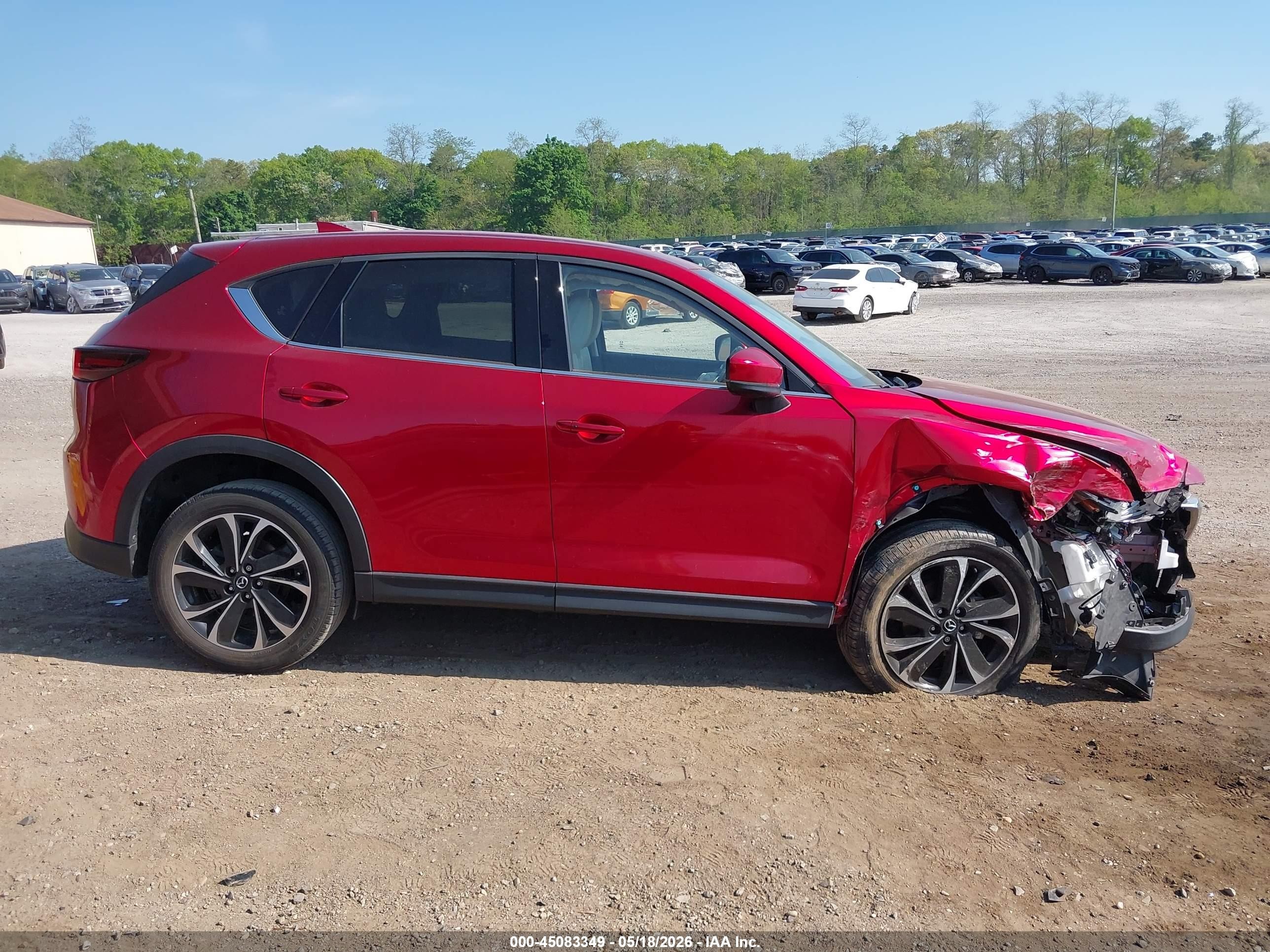 2023 Mazda Cx-5 2.5 S Premium Plus Red vin: JM3KFBEM4P0226011