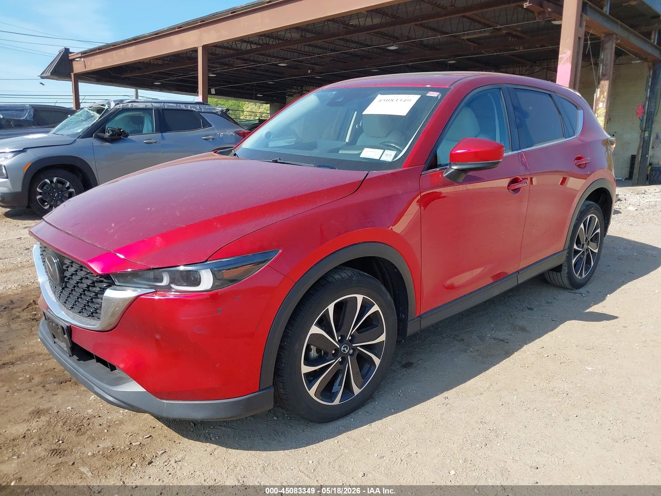 2023 Mazda Cx-5 2.5 S Premium Plus Red vin: JM3KFBEM4P0226011