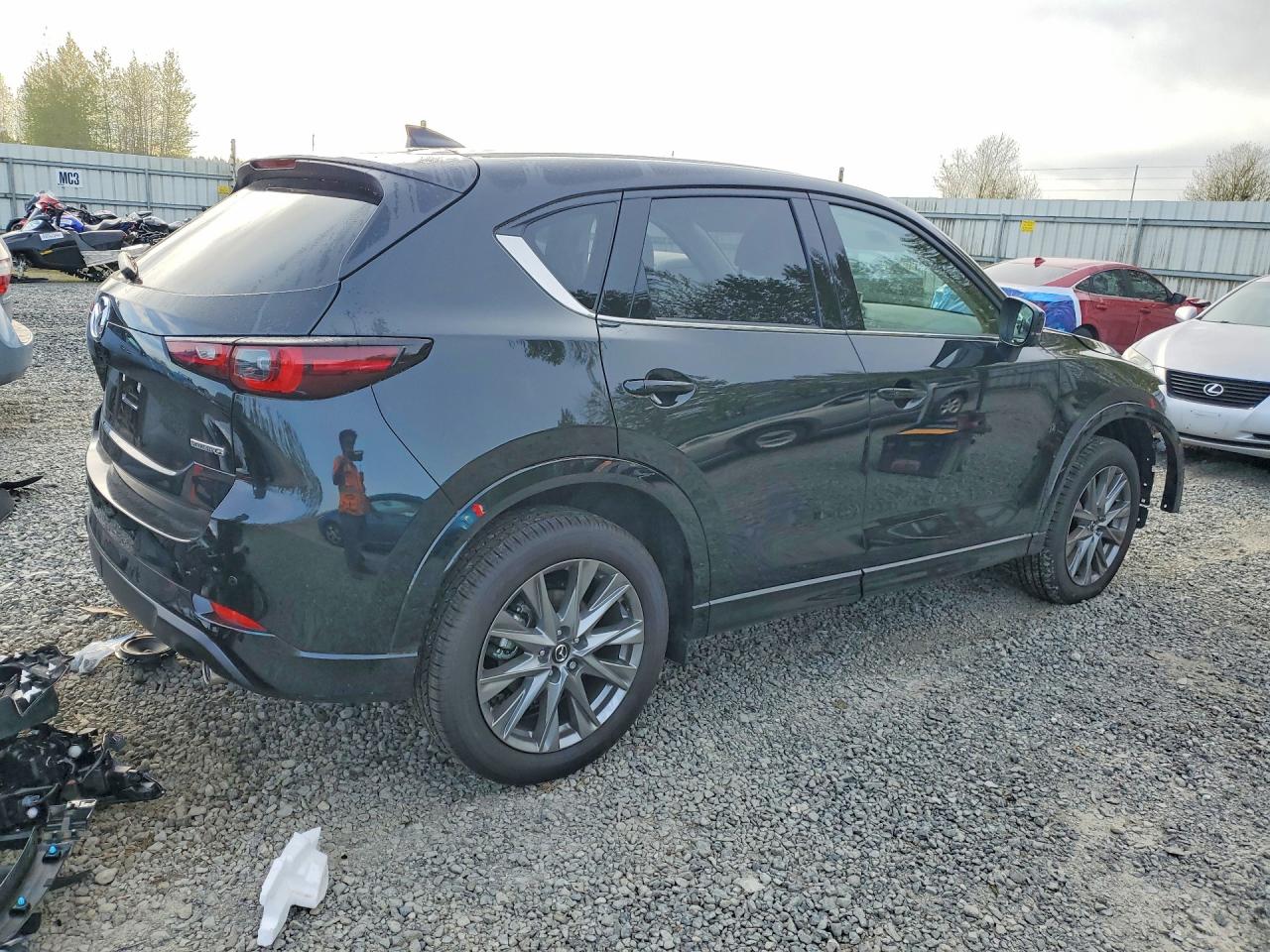 2025 Mazda Cx-5 Premium Plus Black vin: JM3KFBEM9S0709003