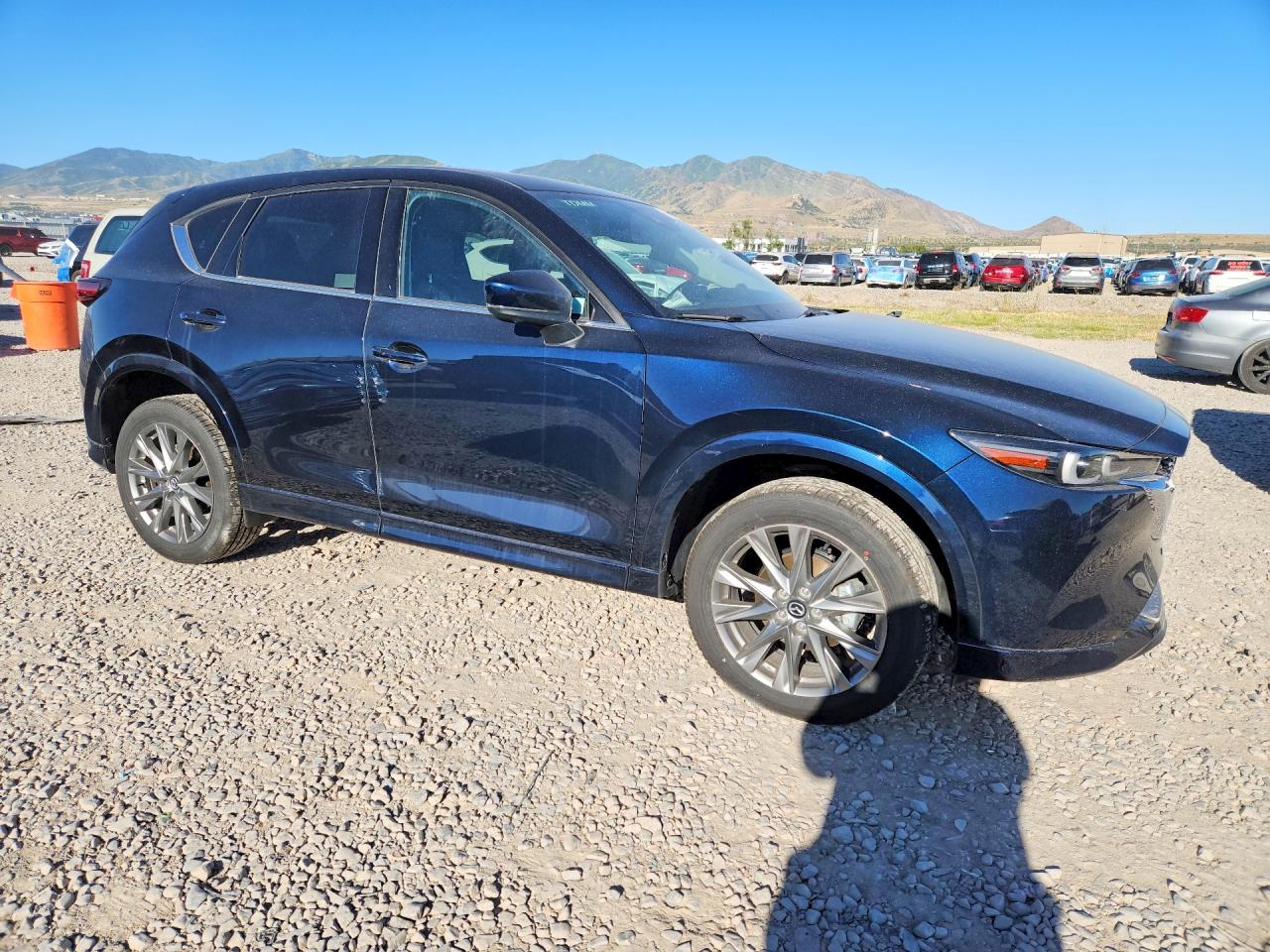 2025 Mazda Cx-5 Premium Plus Blue vin: JM3KFBEM9S0715237