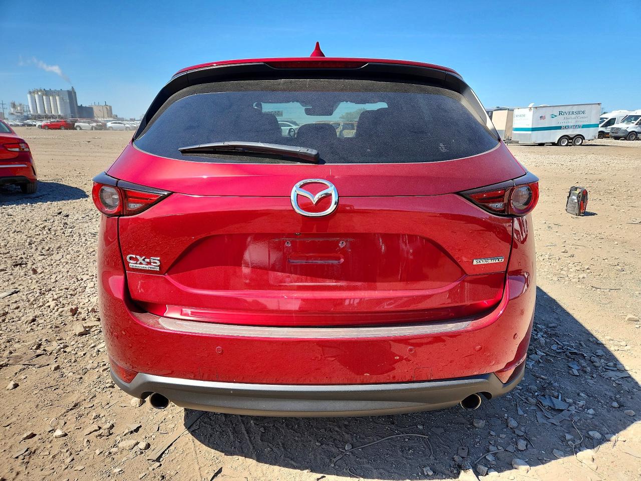 2020 Mazda Cx-5 Signature Red vin: JM3KFBEY2L0819301