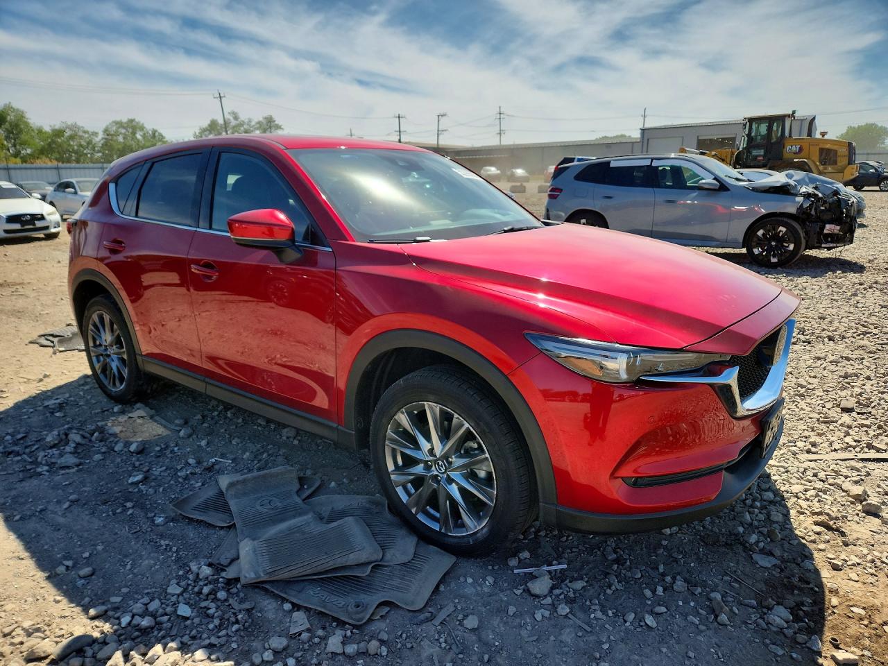 2020 Mazda Cx-5 Signature Red vin: JM3KFBEY2L0819301