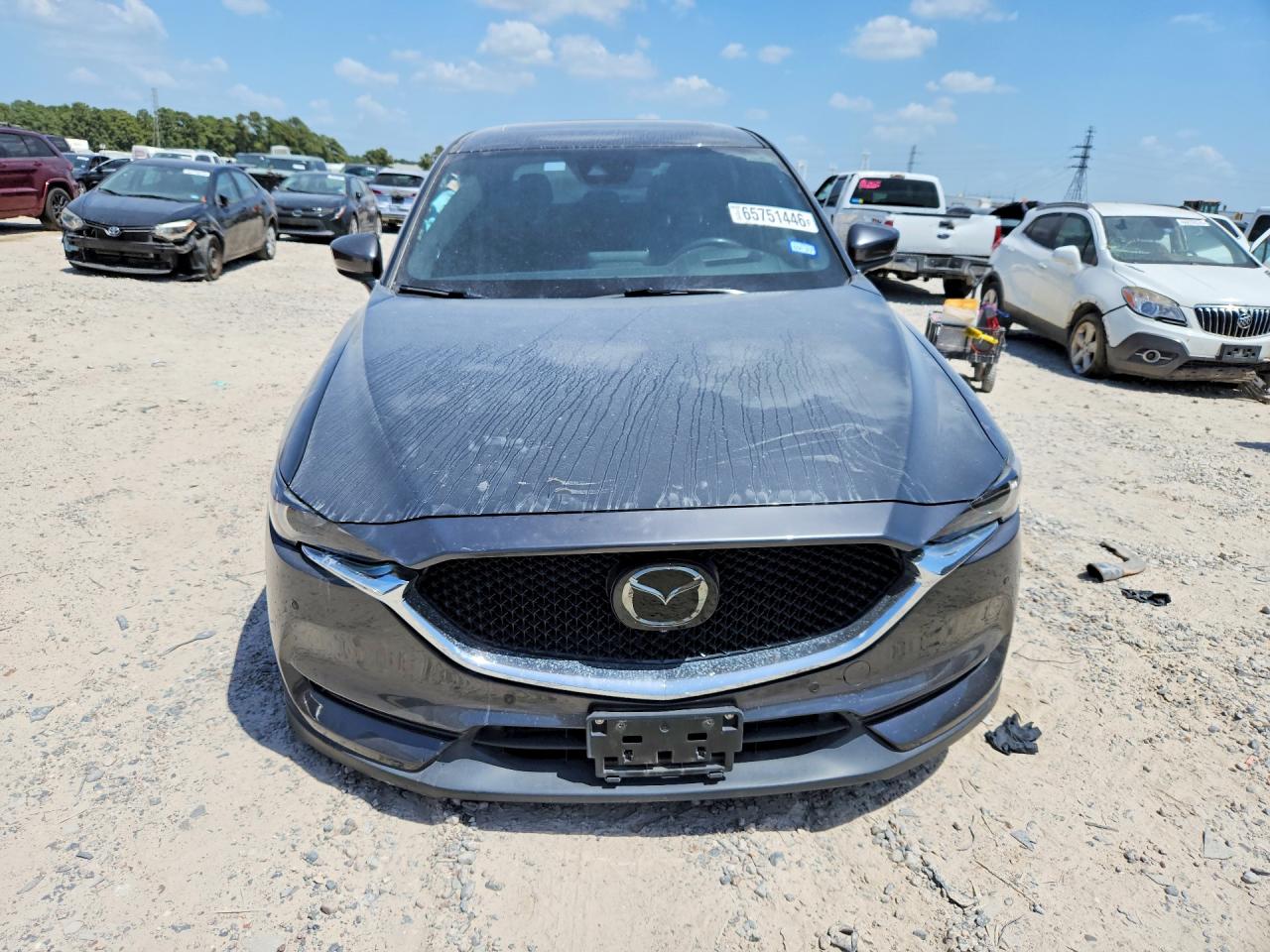 2019 Mazda Cx-5 Signature Gray vin: JM3KFBEY8K0540191
