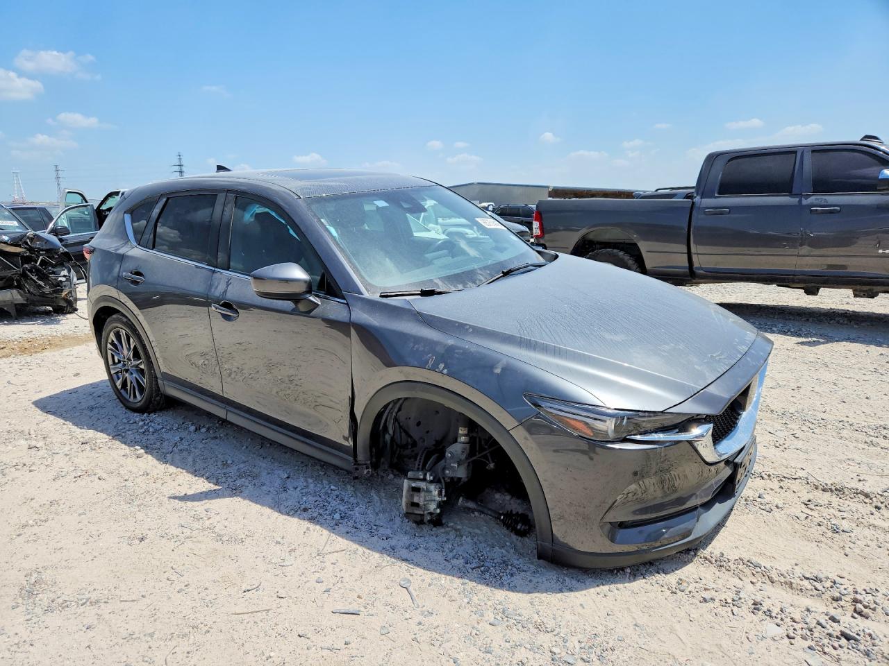 2019 Mazda Cx-5 Signature Gray vin: JM3KFBEY8K0540191