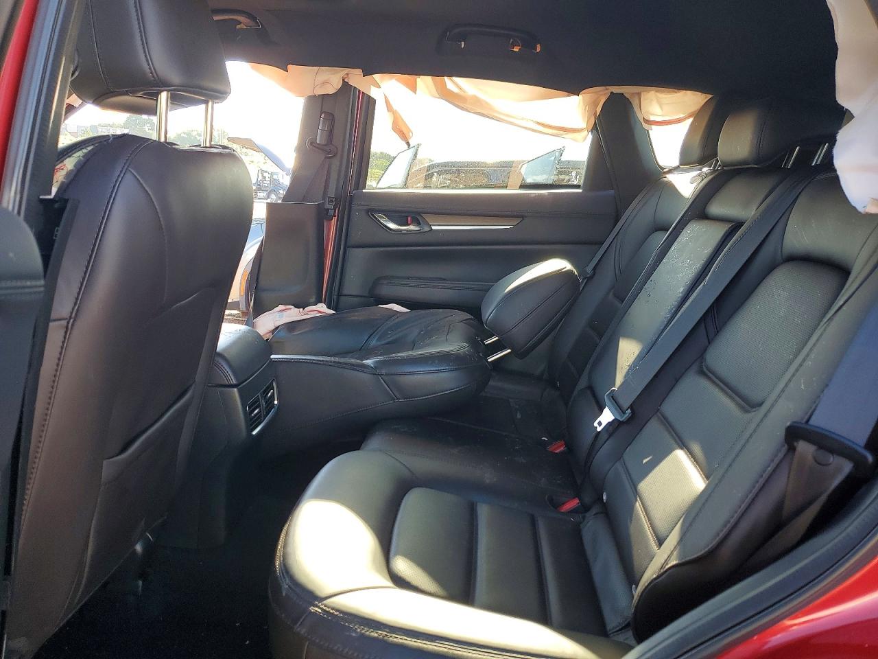 2021 Mazda Cx-5 Signature Red vin: JM3KFBEYXM0456599