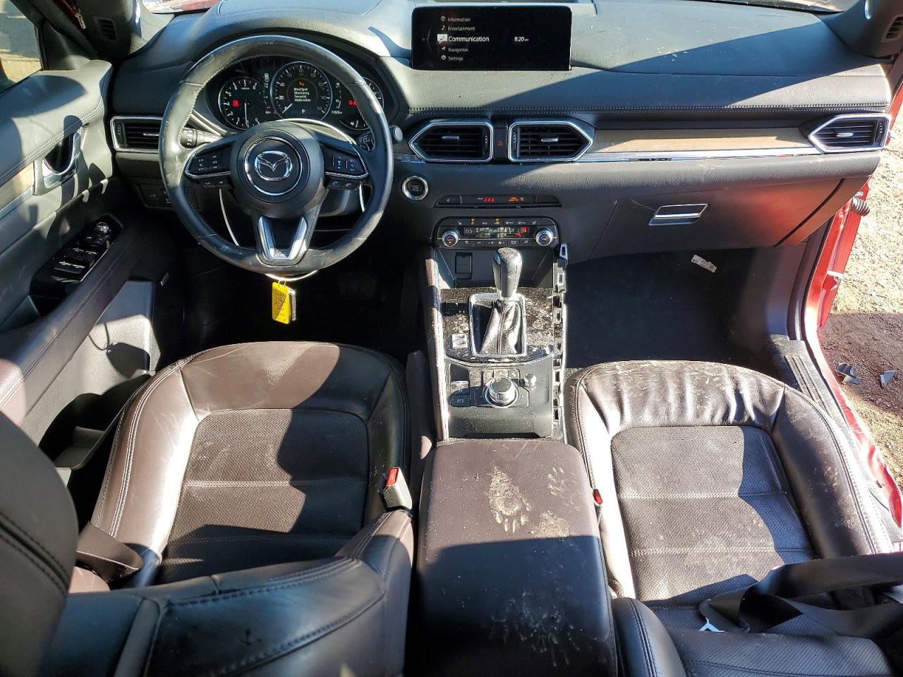 2021 Mazda Cx-5 Signature Red vin: JM3KFBEYXM0456599
