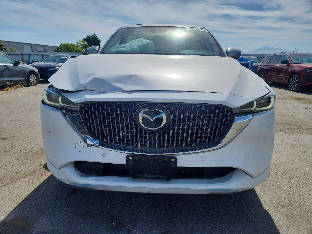 2024 Mazda Cx-5 Signature White vin: JM3KFBXY7R0351071