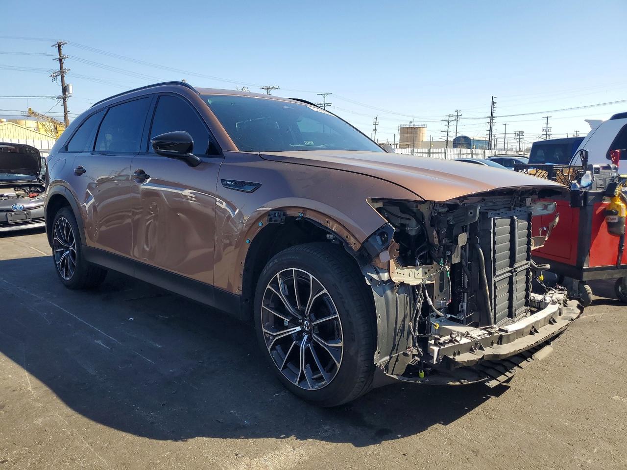 2025 Mazda Cx-70 Premium Brown vin: JM3KJDHA7S1131313