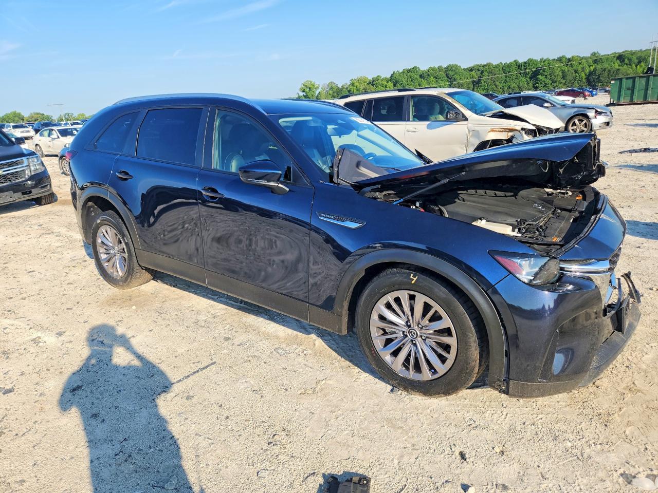 2025 Mazda Cx-90 Select Black vin: JM3KKAHD3S1200701