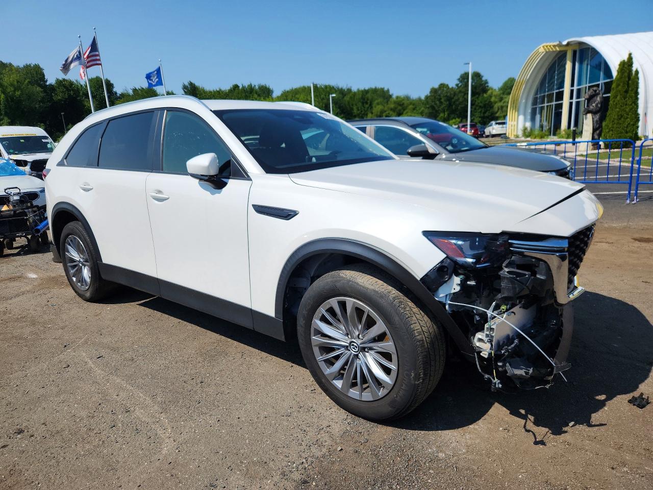 2024 Mazda Cx-90 Select Белый vin: JM3KKAHD5R1123341