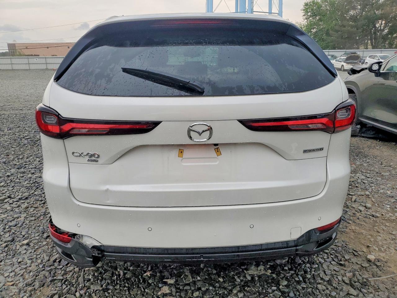 2025 Mazda Cx-90 Preferred White vin: JM3KKBHD0S1249084