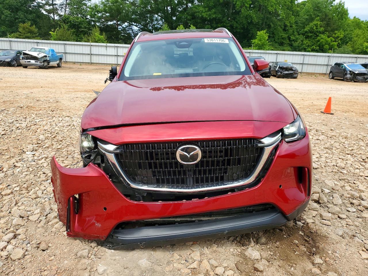 2025 Mazda Cx-90 Preferred Red vin: JM3KKBHD2S1249006