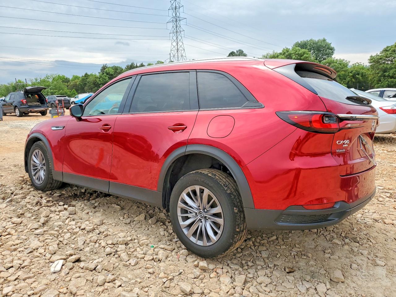 2025 Mazda Cx-90 Preferred Red vin: JM3KKBHD2S1249006
