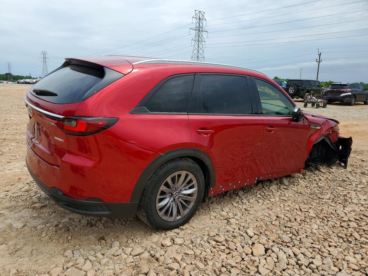 2025 Mazda Cx-90 Preferred Red vin: JM3KKBHD2S1249006