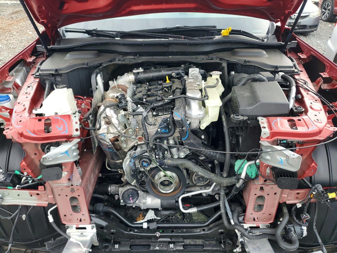 2025 Mazda Cx-90 Preferred Темно-бордовый vin: JM3KKBHD2S1252293