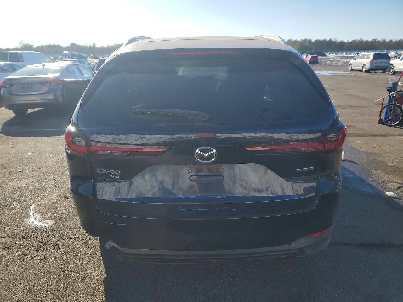 2024 Mazda Cx-90 Preferred Blue vin: JM3KKBHD3R1167036