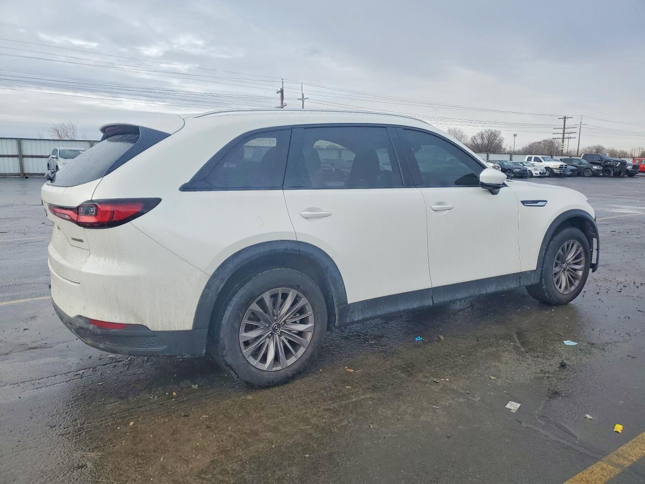 2025 Mazda Cx-90 Preferred White vin: JM3KKBHD3S1220307